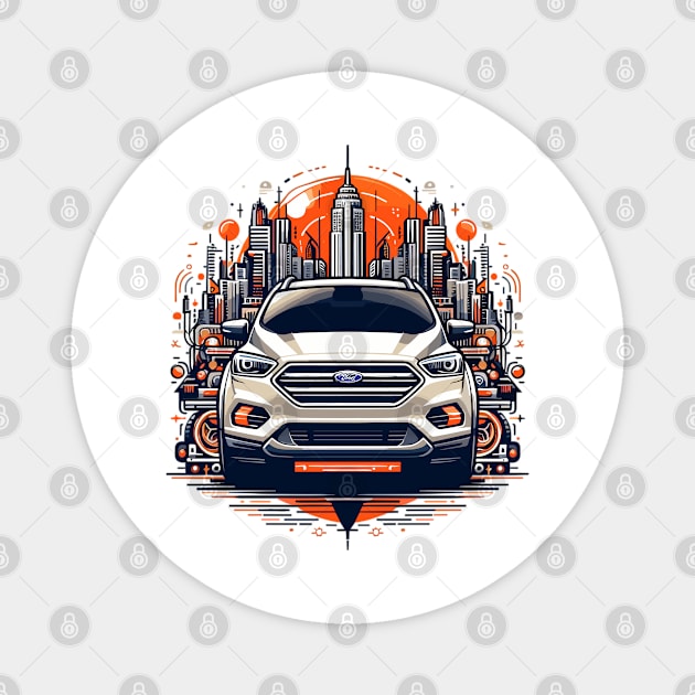 Ford Kuga Magnet by Vehicles-Art